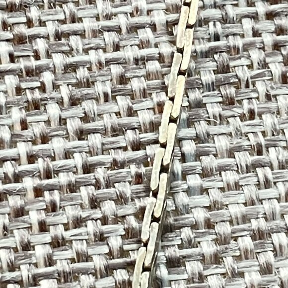 Halloween Articulated Skeleton Necklace Pendant 18 In Silver Rhinestone Bling - Picture 11 of 12